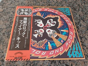 KISS LP " Rock And Roll Over " CASABLANCA Japan 1976' ** OBI - Bild 1 von 5