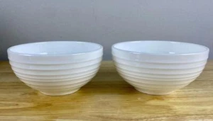 Mikasa Ciara White Bone China Small Desert Bowls Set of Two (2) - Picture 1 of 3