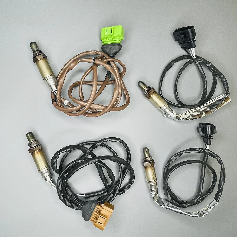 Juego de 4 sensores de oxígeno lambda para Audi A6 Quattro Avant 1998-1999 OE Alemania Foto 1 de 4