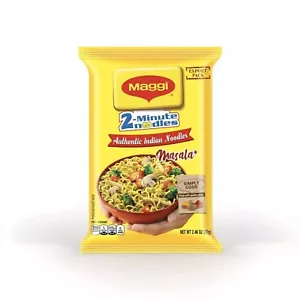 Maggi 2 Minute Masala Indian Noodles 70gm Pack (12 Packs Offer) - Picture 1 of 2