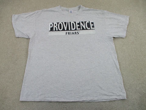Providence Friars Shirt Adult Extra Large Gray Black College Football Mens 90s * Cover