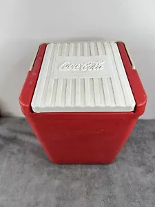 Vintage Coca Cola Kühler selten Kunststoff Cola Soda Werbung - Bild 1 von 17