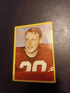 1967 Philadelphia Football #40 Ross Fichtner Cleveland Browns