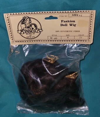 Peluca IMSCO World of Dolls Estilo M-400 Color 24 Muñeca Talla 8 Nueva en Paquete  Foto 1 de 4