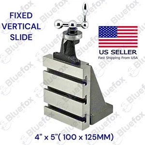 Tornillo deslizante vertical 4" x 5" (100 x 125 mm) deslizante de fresado base fija Myford ML 7 - Imagen 1 de 8