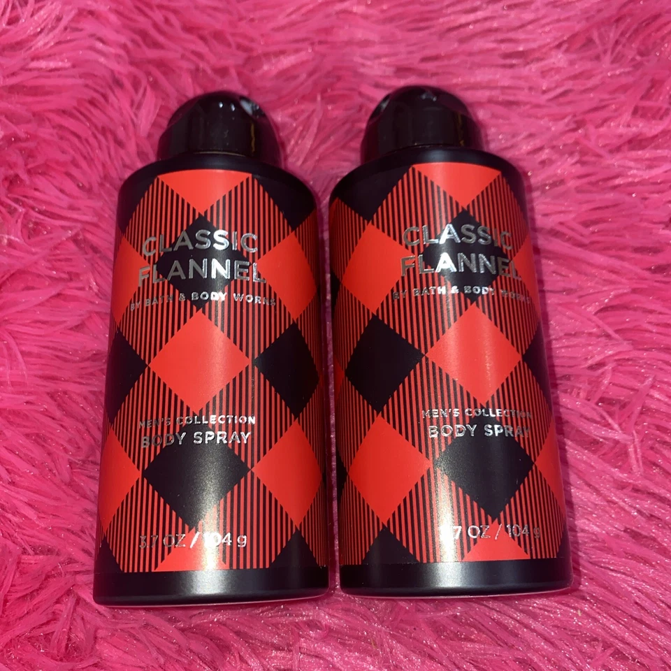 BATH AND BODY WORKS CLASSIC FLANNEL MEN'S COLLECTION BODY SPRAY 3.7 FL OZ 2x - Image 1 of 1