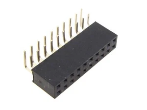 2x10 POS 20-polig 2,54 mm 0,1" Buchse Kopfzeile rechter Winkel - 5er-Pack - Bild 1 von 1