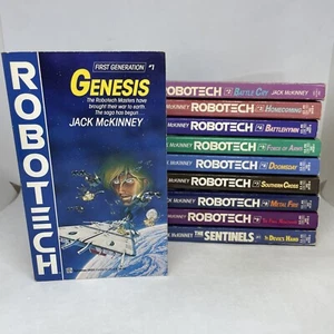 Robotech Books 1-9 + The Sentinels Book 1 Jack McKinney Paperback - Bild 1 von 9