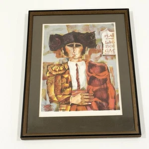 Litografía Expresionista Firmada Arte Torero Pla Domenech Matador De Colección - Imagen 1 de 24