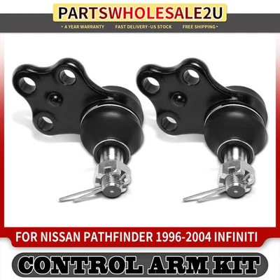 2x Rótula inferior delantera para Infiniti QX4 1997-2003 Nissan Pathfinder 1996-2004 Foto 1 de 4