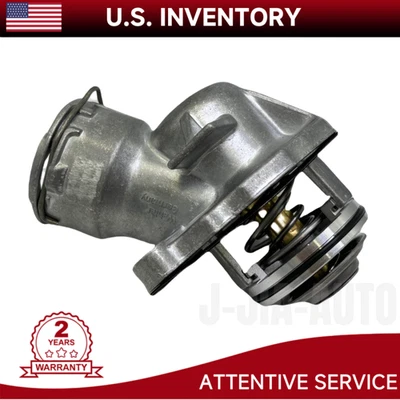 Thermostat W/ Sensor & Gasket For Mercedes Benz S400 C300 GLK350 SLK350 Foto 1 de 4