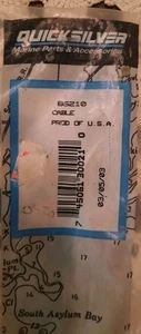One New Genuine Mercury Quicksilver 86210 OEM Throttle Cable  - Picture 1 of 5