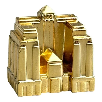 Franklin Mint Monopoly Game Hotel Chapado en Oro - 1991 Foto 1 de 3