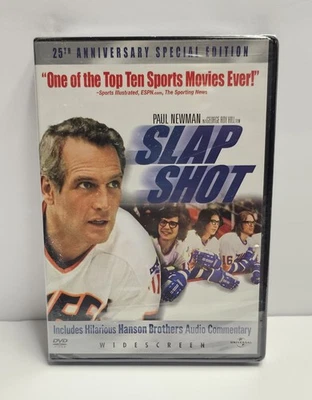 Vtg 1977 SPORTS Comedy DVD "SLAP SHOT" an NHL HOCKEY Movie Starring Paul Newman Foto 1 de 4