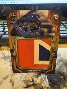2024 Topps Triple Threads - Rookie Jumbo Relic Ronny Mauricio #RJR-RM /9 - Picture 1 of 2