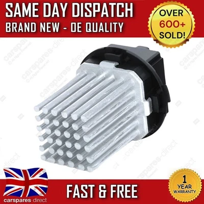 CITROEN C3, C4, C5, C6, DS3 HEATER BLOWER MOTOR FAN RESISTOR - Image 1 of 4