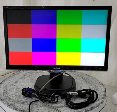 View Sonic VS15560 VX2252mh 22" Monitor HDMI VGA DVI Grade C SEE NOTES - Image 1 of 4