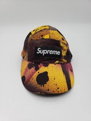 Supreme GORE-TEX длинный Билл лагерь крышка Rammellzee желтый S/M - редкая подлинный SS20 - Изображение 1 из 4