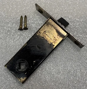 Antique Vintage Sargent Mortise Latch 2-7/8”x3/4” Face, 2 1/4” Spacing, 3” Deep - Picture 1 of 9