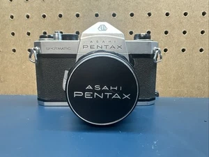 Appareil photo argentique vintage Asahi Honeywell Pentax Spotmatic avec étui, non testé - Photo 1/22