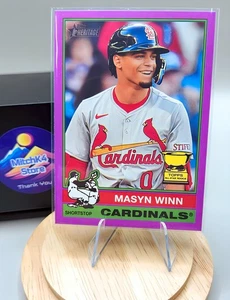 2025 Topps Heritage⚾ MASYN WINN #103😎 Light Purple Border St. Louis Cardinals - Picture 1 of 2
