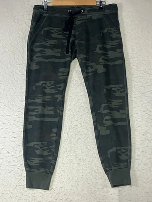 Pantalones deportivos SANCTUARY camuflaje verde cintura elástica informales talla S Foto 1 de 4