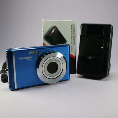 Polaroid Digital Camera iX828 20.1MP Blue Tested - Image 1 of 4