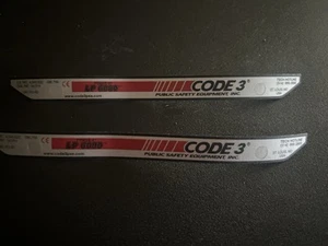 Code 3 LP 6000 Lightbar Dome Logo Set - Picture 1 of 3