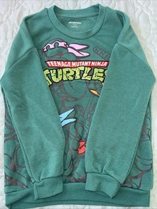 Teenage Mutant Ninja Turtles Boys' Long Sleeve Sweatshirt - Multi -Size: S - Picture 1 of 4