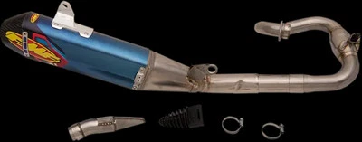 Полный торцевой колпак глушителя выхлопной системы FMF 4.1 RCT MB Ti CF для Yamaha WR250F 20-23 - Изображение 1 из 4