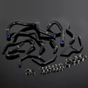 Silicone Radiator Coolant Hose Pipe Kit Fit For 1998-2001 Honda CRV MK1 - Picture 1 of 12