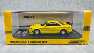 🎌🎌🎌Inno64 Nissan Skyline GT-R (R33) Nismo 400R Yellow H3🎌🎌🎌 - Picture 1 of 7