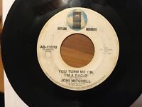 Joni Mitchell You Turn Me On I M A Radio B W Urge For Going Pre Owned 45 Ebay