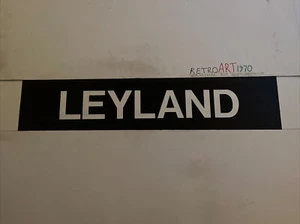 Preston 1220 Bus Destination Bus Blind 36”- Perfect Gift - Leyland - Picture 1 of 12