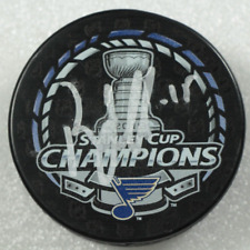 St. Louis Blues Robby Fabbri Signed Autographed Puck Stanley Cup Champions