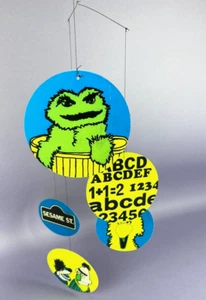 Sesamstraße Dayglo Hängehand Original Vintage 1970er Jahre Neu Alt Lager Neu aus altem Lagerbestand Neu aus altem Lagerbestand - Bild 1 von 9