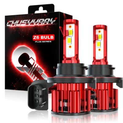 Par de faros H13 9008 blanco haz alto/bajo para MITSUBISHI Eclipse 2006 2007-2012 Foto 1 de 4