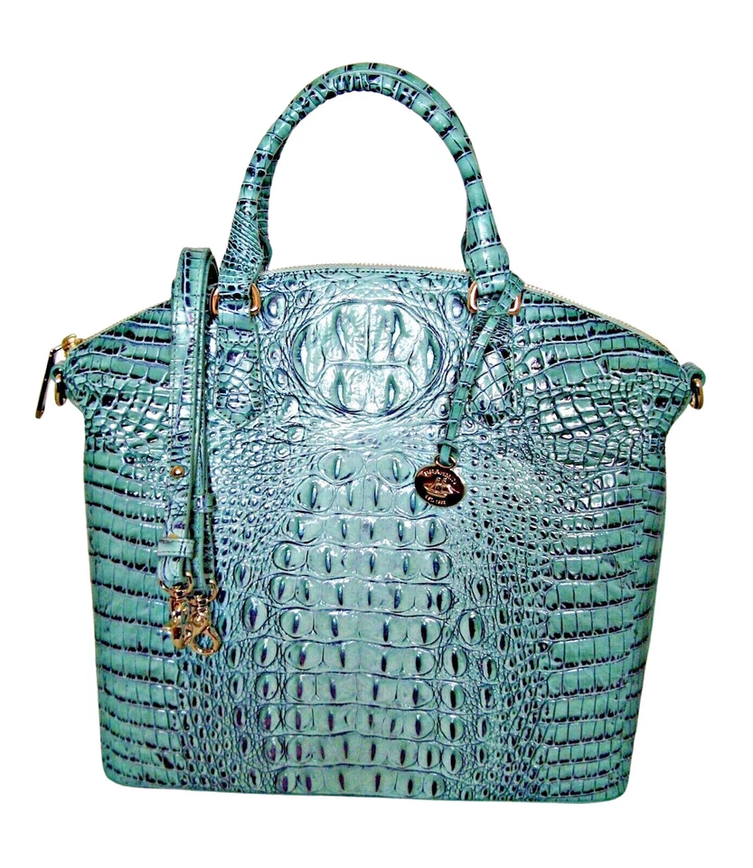 Brahmin Duxbury K4915100634 Women's Satchel Bag Large - Biscay Melbourne