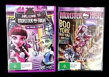 Monster High - Welcome To Monster High & Boo York, Boo York DVD'S Regions 2, 4&5