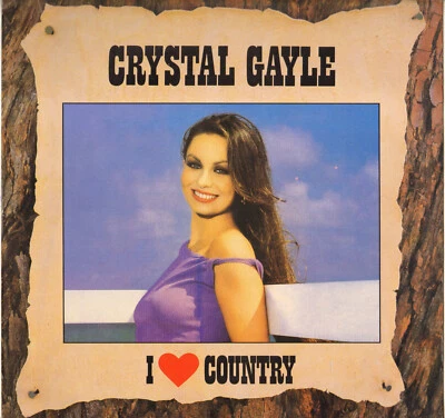 CRYSTAL GAYLE "I LOVE COUNTRY" LP 1987 CBS 451 000 1 - Photo 1/3