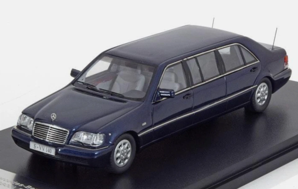 1/43 MERCEDES BENZ W140 S600L PULLMAN 1998 NEO SCALE MODELS NE45360 RARO RARE - Immagine 1 di 1