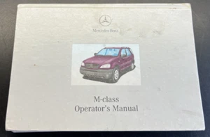 Mercedes Benz Clase M 2000 manual del propietario folleto OEM solo sin estuche.  - Imagen 1 de 2