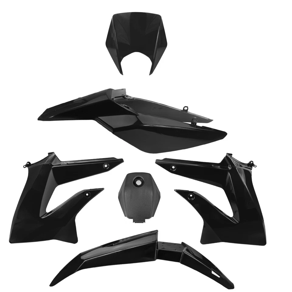 Fairing Kit TNT 6 Piece Black for Derbi Senda DRD SM X-Treme Ltd Edition - Image 1 of 1
