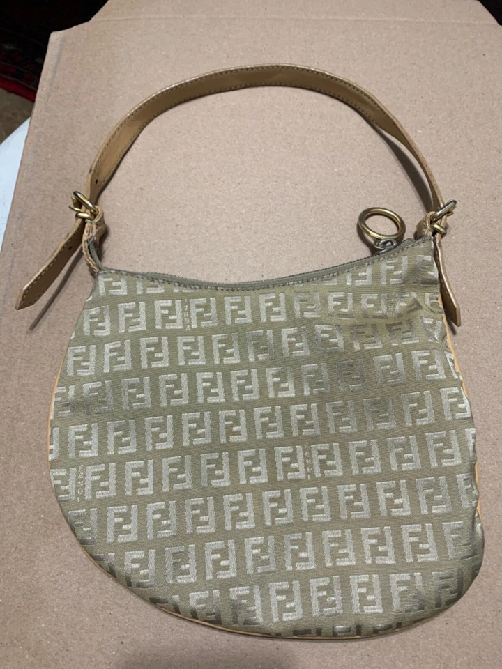 Bolso de mano Fendi Oyster tela Foto 1 de 4