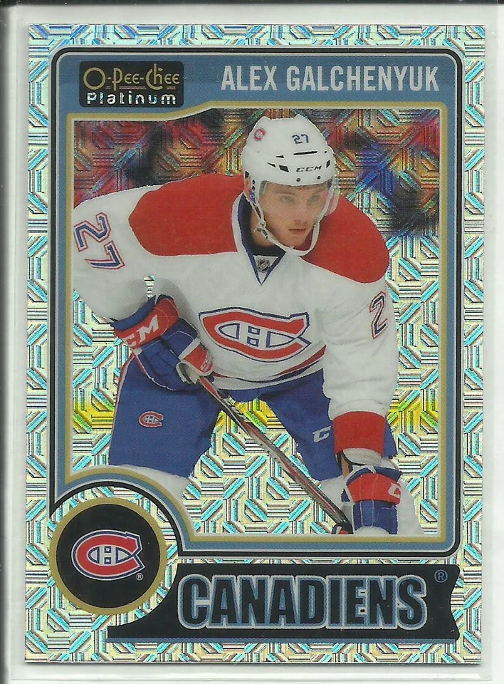 2014-15 O-Pee-Chee Platinum Traxx #2 Alex Galchenyuk Montreal Canadiens - Image 1 of 2
