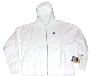 mens Champion reverse weave hoodie full zip hooded jacket oversize L LG NWT - Picture 1 of 10