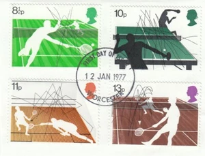 Racket Sports GB Used Worcester 1977 ON PIECE (55931) - Picture 1 of 1