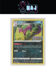 Pokemon Liepard SWSH187 Brilliant Stars Promo Card Sealed Build & Balltle Deck - Picture 1 of 2