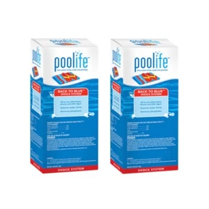 Poolife Back to Blue Shock System ( 2 Pack ) - Picture 1 of 3