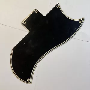 Golpeador Wide Bevel 5 capas negro y crema 50 aniversario Gibson SG estándar 24 - Imagen 1 de 9